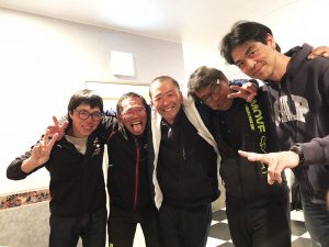 木島平スキー場を守るメンズ。ありがとうございました！