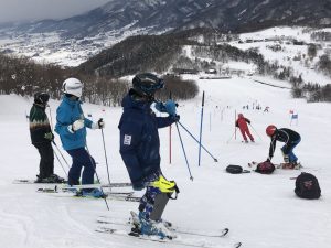 大回転のポールセット