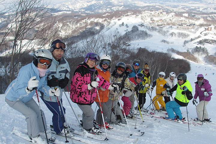 寒川先生班達、野尻湖を望むパノラマ