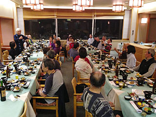 楽しい夕食&懇親会
