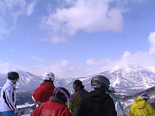 パノラマ景色を堪能