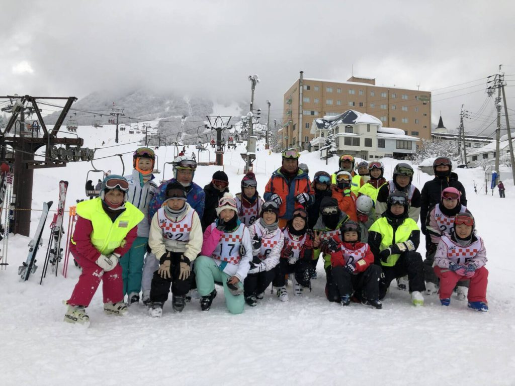 検定前の集合写真